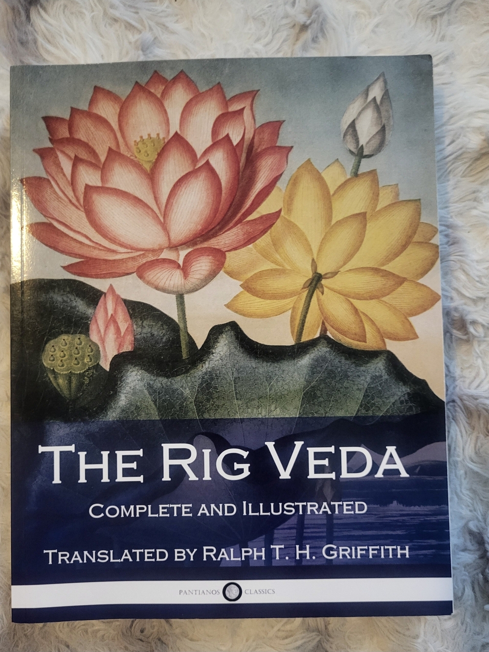 The Rig Veda Complete and Illustrated – Illustrated Blue-Cover Edition